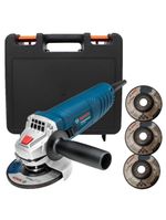 Esmerilhadeira Angular 41/2 POL 850W GWS 850 c/ Maleta e 3 Discos BOSCH