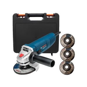 Esmerilhadeira Angular 4.1/2 POL 850W GWS 850 c/ Maleta e 3 Discos BOSCH