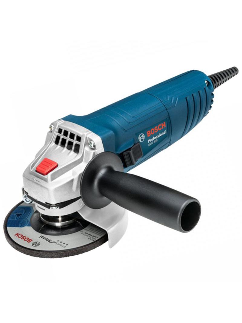 Esmerilhadeira Angular 41/2 POL 850W GWS 850 c/ Maleta e 3 Discos BOSCH