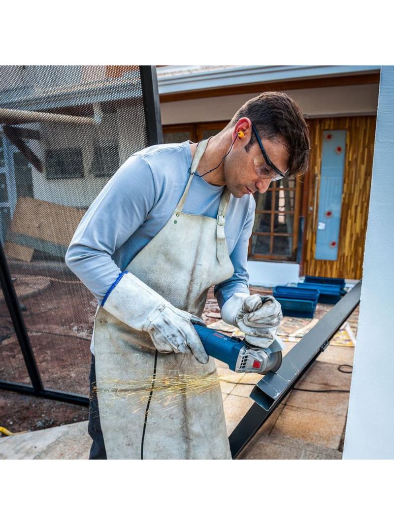 Esmerilhadeira Angular 41/2 POL 850W GWS 850 c/ Maleta e 3 Discos BOSCH