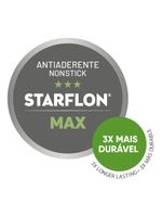 Jogo de Panelas Tramontina Turim 5 Peças em Alumínio Antiaderente Starflon Max Cinza