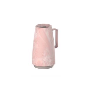 Bule Térmico Tramontina Exata em Plástico Marmorizado Rosa 500 ml