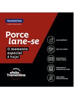 Kit Prato Raso Tramontina Churrasco Rustic em Porcelana 28 cm 6 Peças