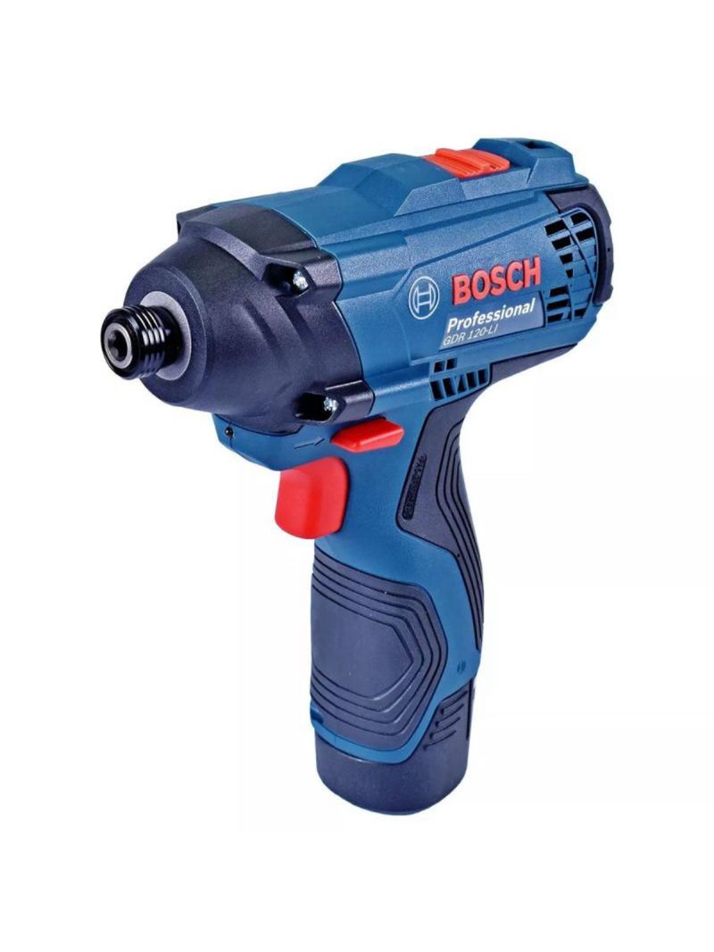 Kit Combo Furadeira GSR 120-LI + Chave de Impacto GDR 120-LI + Estojo Brocas X-Line 30 Peças BOSCH