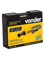 Chave Catraca à Bateria Encaixe 3/8 POL 12V CCV 120 VONDER-Bivolt