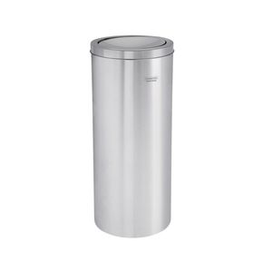Lixeira Inox Tramontina Swing Scotch Brite e Tampa Basculante 30 Litros