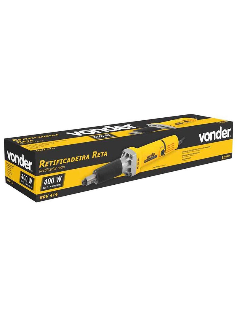 Retífica Industrial 400W 1/4 POL RRV-414 VONDER-110V