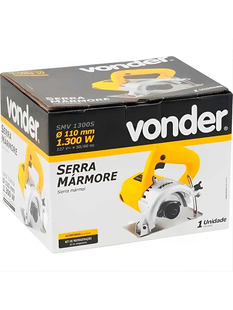 Serra Mármore 43/8 POL 1300W SMV-1300S VONDER