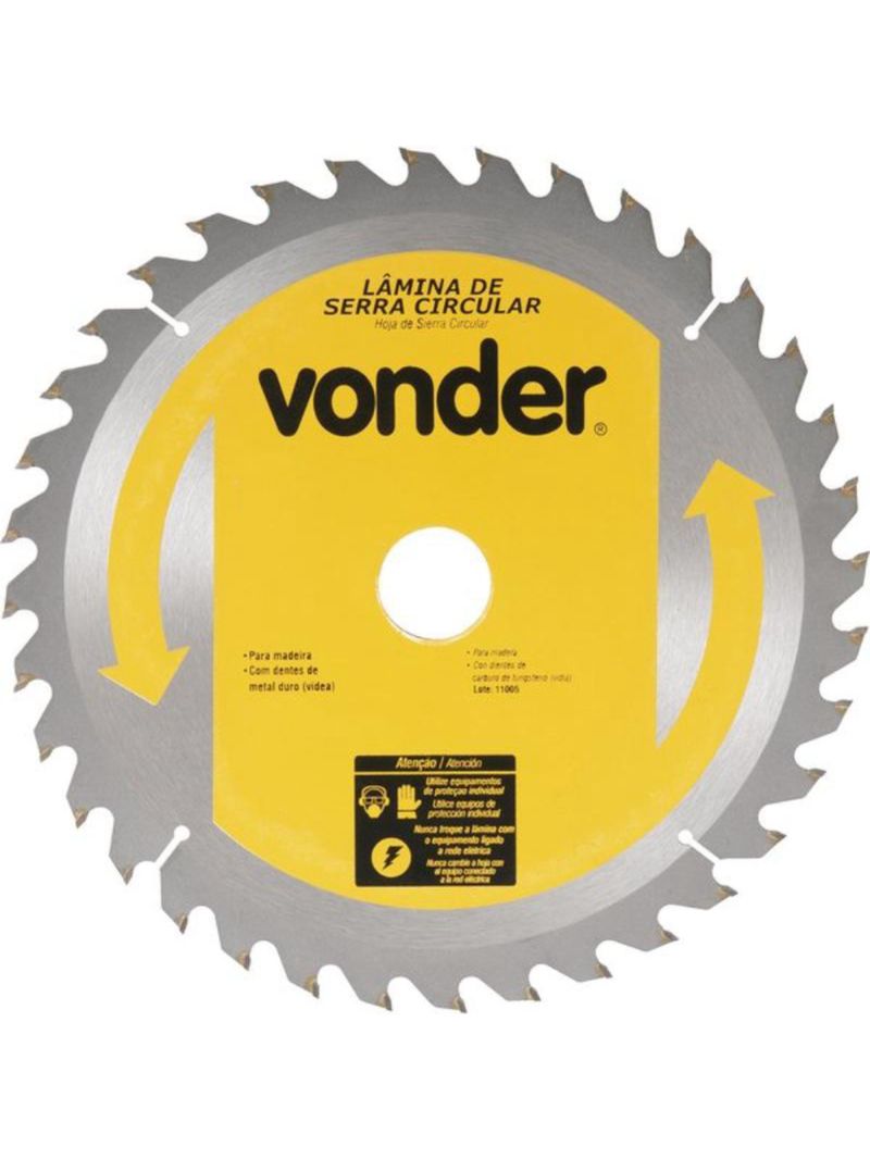 Serra Circular de Widea 14 POL 350 MM x 30 MM 48 Dentes VONDER