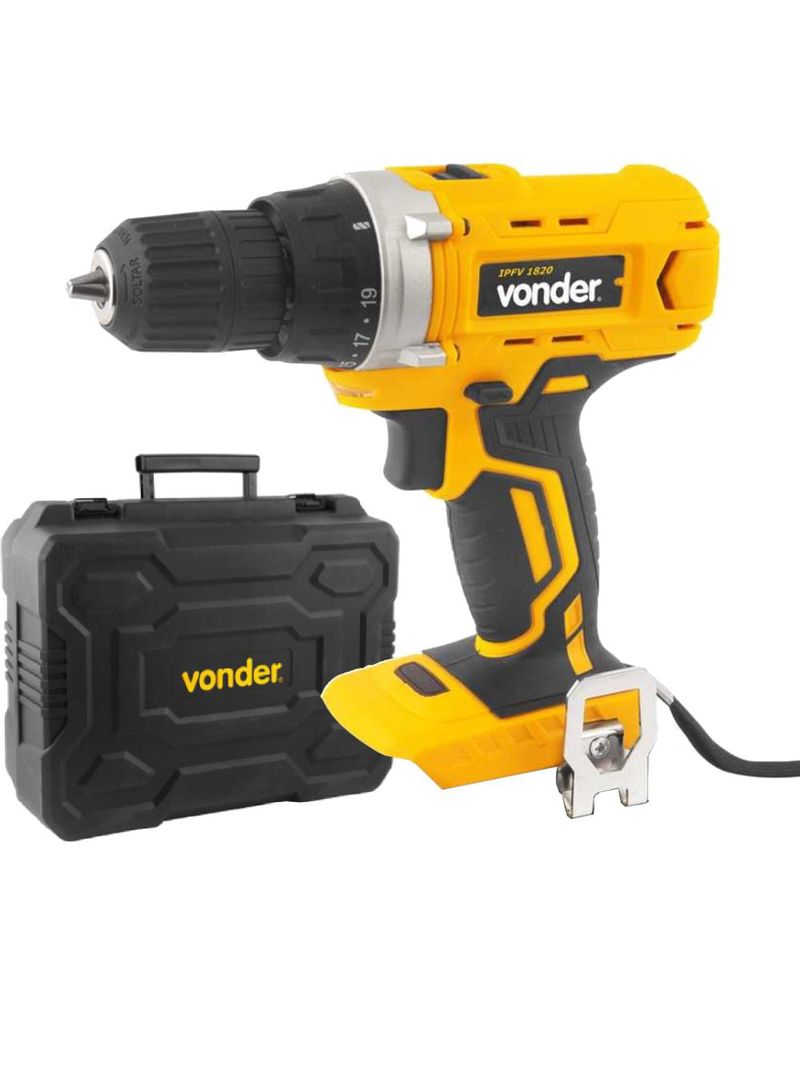 Parafusadeira Furadeira 3/8 POL sem Bateria e Carregador VONDER