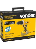 Parafusadeira Furadeira 3/8 POL sem Bateria e Carregador VONDER