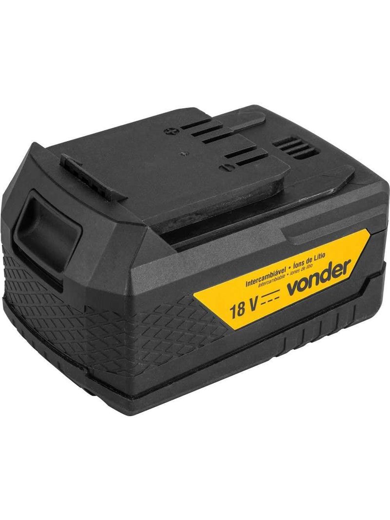 Parafusadeira 3/8 POL + Bateria 18v + Carregador de Bateria 18v VONDER-Bivolt
