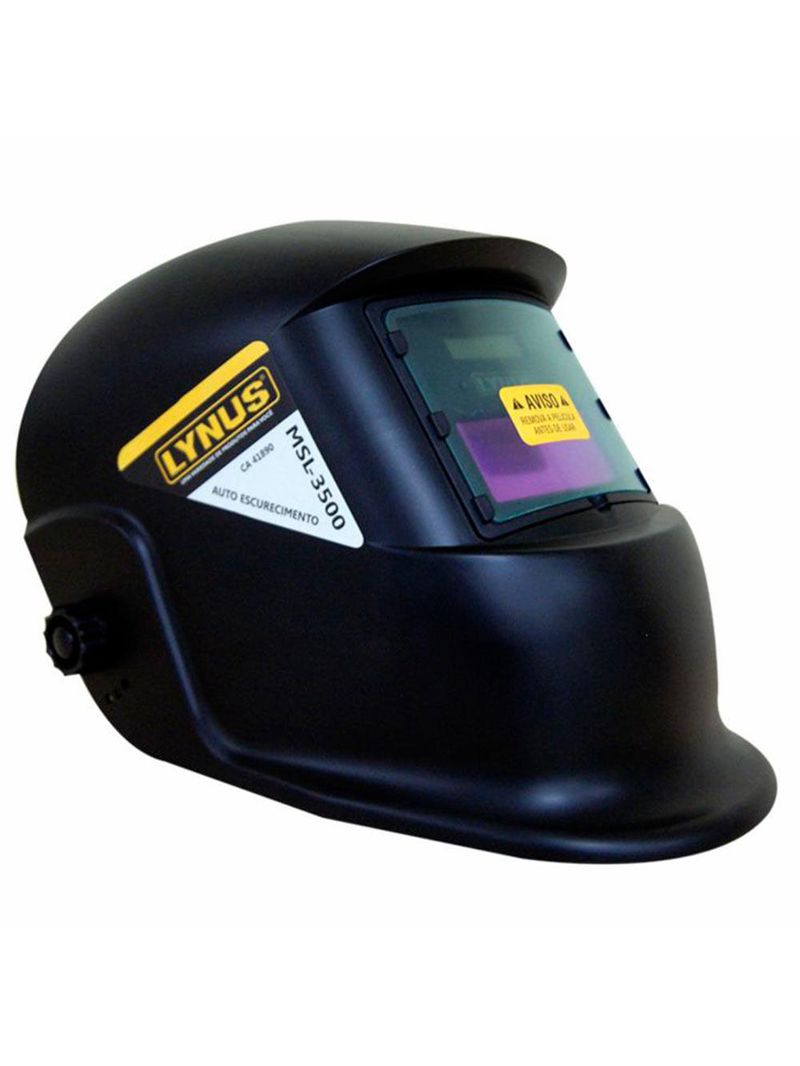 Máscara para Solda de Escurecimento Automático de 3 à 11 DIN  Fixa LYNUS