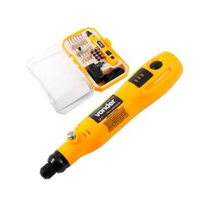 Micro Retífica à Bateria com 24 Acessórios Bivolt MBV 036 VONDER
