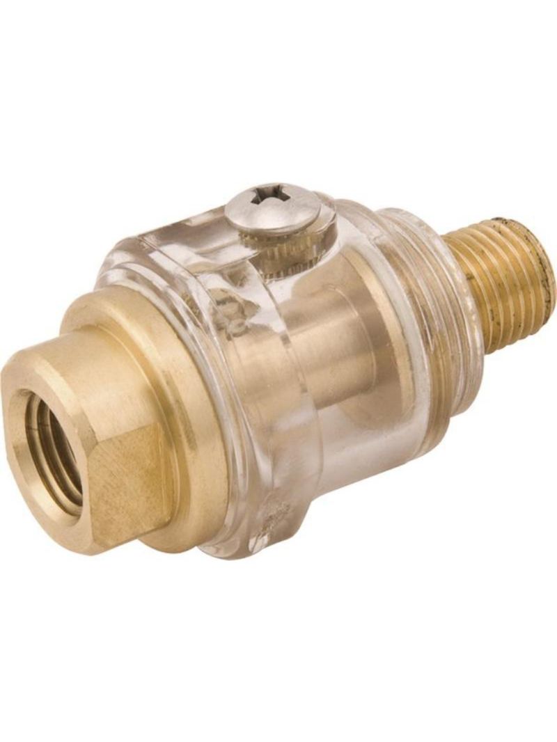 Mini Lubrificador 1/4 POL 90 PSI para Ferramentas Pneumáticas VONDER