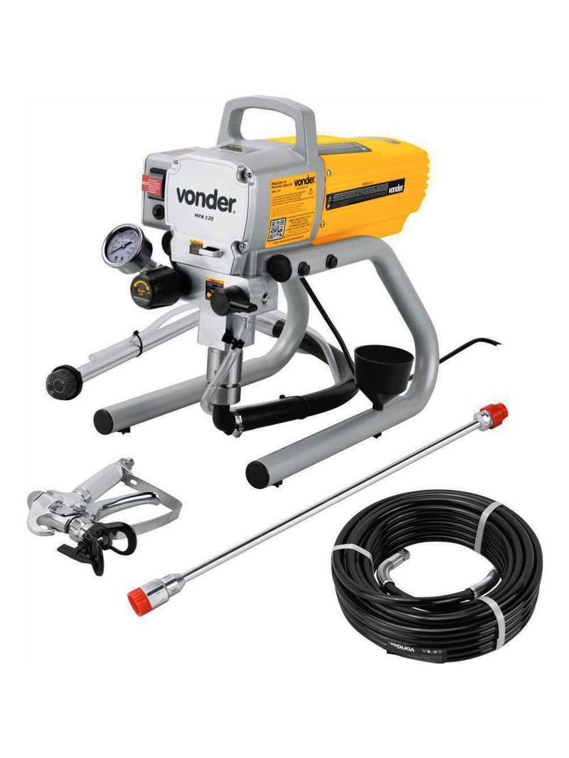 Máquina De Pintura Airless 1,2hp Mpa 120 Vonder 220v - 110V