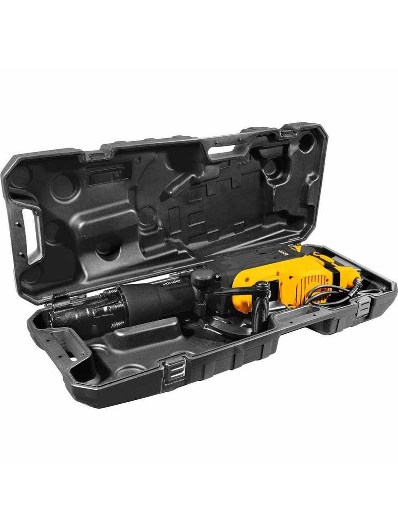 Martelo Demolidor 1700W  com Punho Auxiliar e Maleta MDV 1765 220v VONDER -220V
