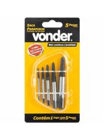 Jogo de Saca Parafuso Kit com 5 Peças VONDER