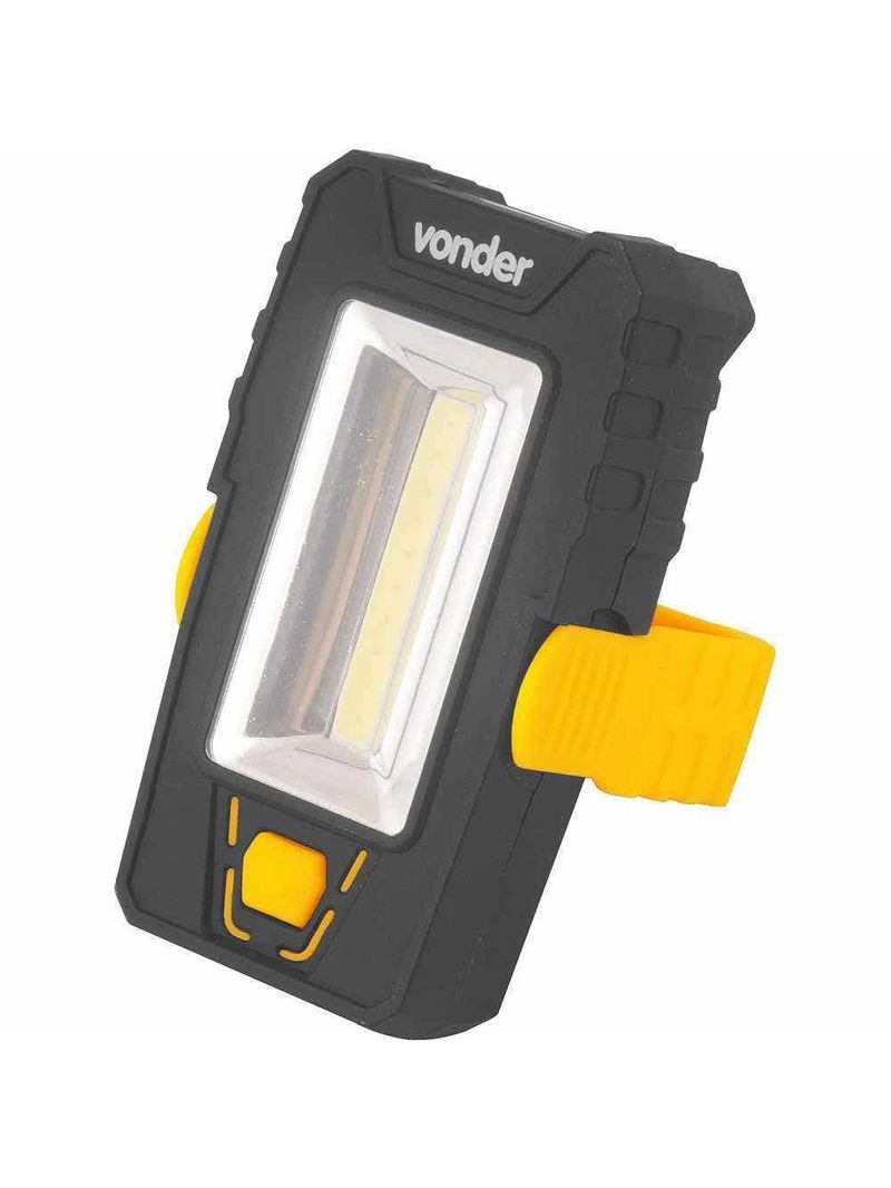 Lanterna Led 2 em 1 Magnética 12 cm a Pilha LLV 202 VONDER