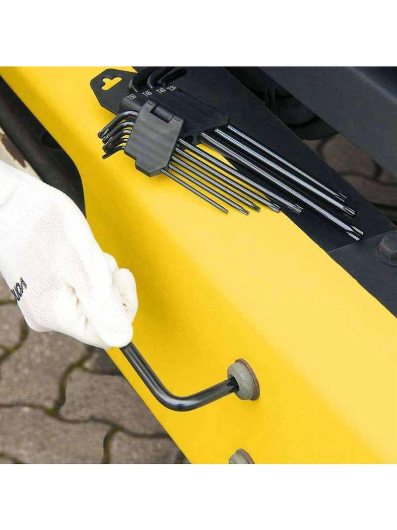 Jogo De Chaves Hexalobular Torx Longas 9 Peças VONDER