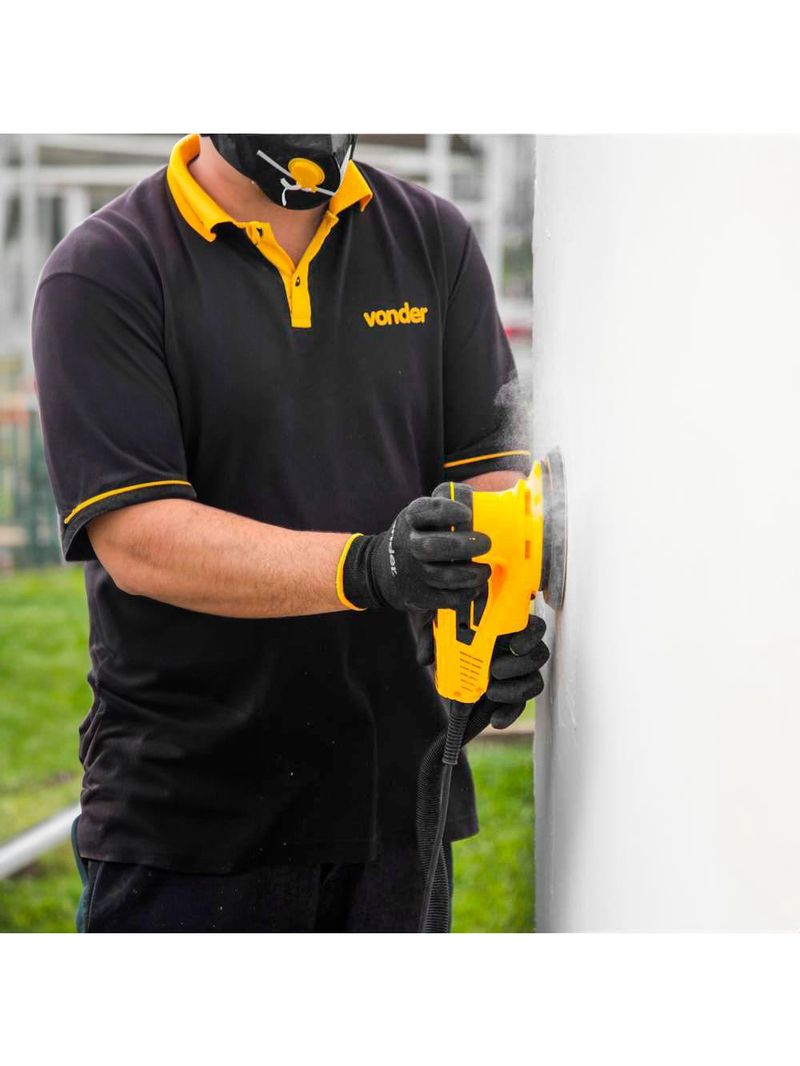 Lixadeira Roto Orbital 6 POL LRV-350B 110V ou 220V VONDER-110V