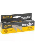 Grampo para Grampeador Pinador 20MM GPE 916 com 1000 Peças VONDER
