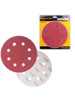 Disco de Lixa para Lixadeira de Teto LPV 750 com 10 Unidades Grão 150 VONDER