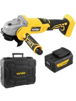 Esmerilhadeira Angular 18V 41/2 POL + Bateria 18v + Carregador VONDER-Bivolt