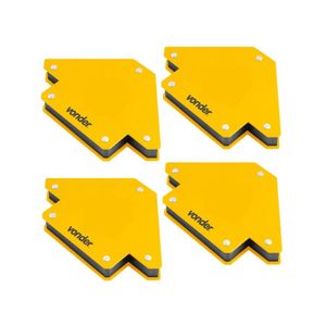 Esquadro Magnético para Soldador 10 KG Kit com 4 Peças VONDER