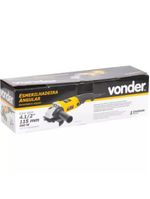 Esmerilhadeira Angular 41/2 POL 860W EAV 860 VONDER + Kit Discos