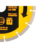 Disco Diamantado Segmentado 7 Pol x 25mm V3 180mm VONDER