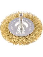 Escova de Aço Circular 3 POL com Haste 1/4" VONDER