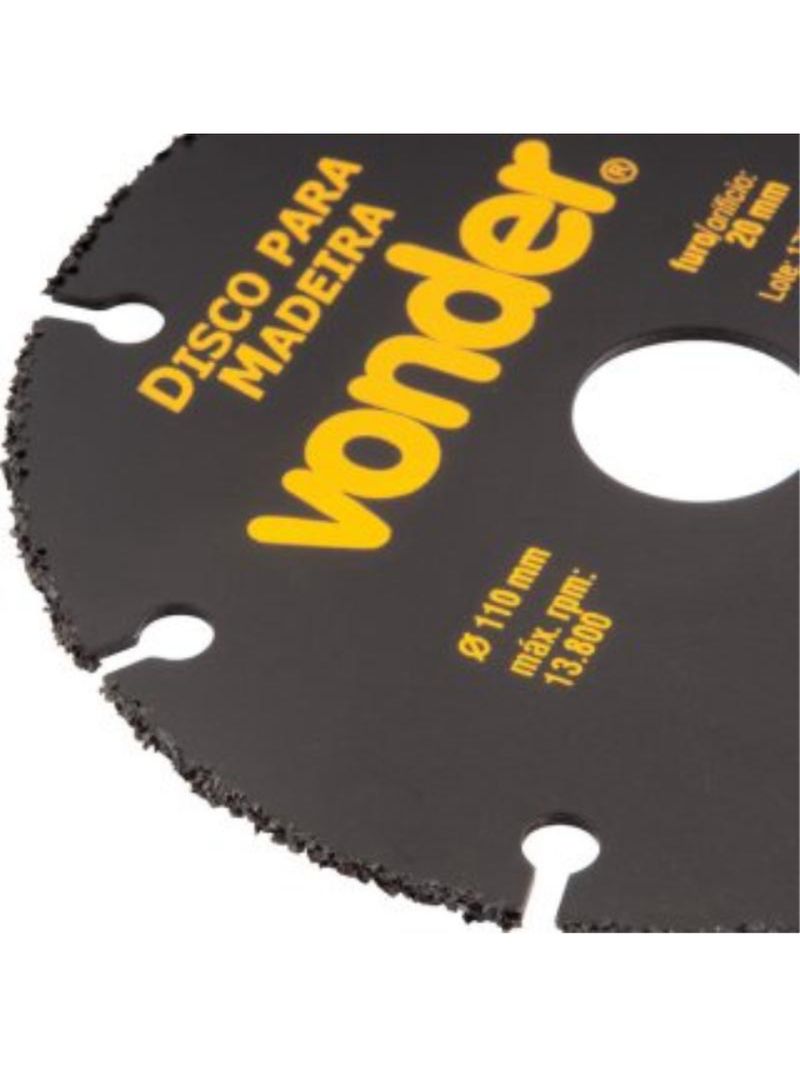 Disco Diamantado 43/8 POL para Madeira 1201110000 VONDER