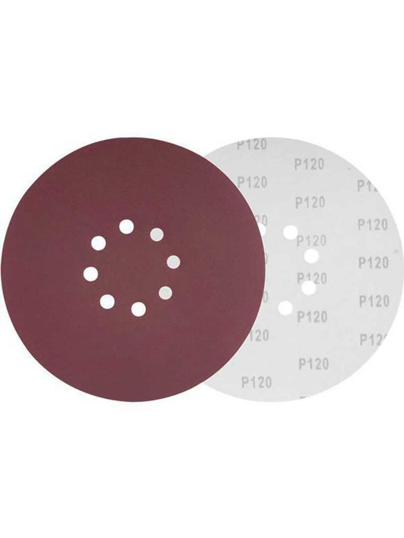 Disco de Lixa para Lixadeira de Teto LPV 600 e LPV 1000 Grão 120 Kit 10 Unidades VONDER
