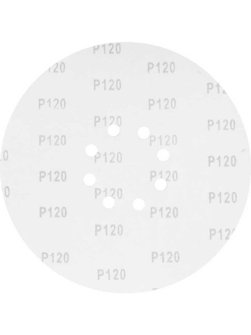 Disco de Lixa para Lixadeira de Teto LPV 600 e LPV 1000 Grão 120 Kit 10 Unidades VONDER