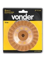 Disco de Desbaste Diamantado 41/2 POL 115 MM Turbo VONDER