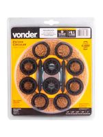 Escova Aço Circular 6 Pol Furo 11/4 Pol c/ Reduções VONDER