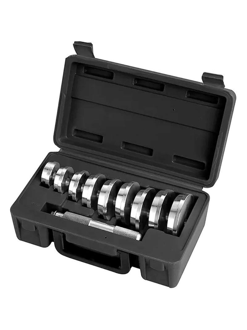 Conjunto Para Instalação de Rolamento e Retentores Com 10 Peças 6510011011 VONDER