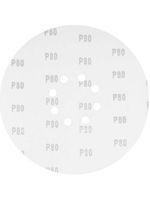 Disco de Lixa para Lixadeira de Teto LPV 600 e LPV 1000 Grão 80 Kit 10 Unidades VONDER