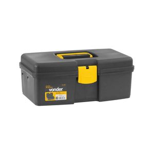 Caixa Plástica 14 POL para Ferramentas 1 Bandeja 35 x 23 x 15,5 CM VD 1002 VONDER