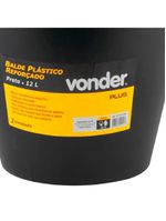 Balde Plástico para Concreto Reforçado 12 Litros VONDER