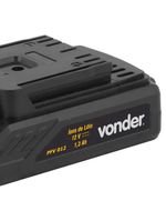Bateria 12V Lítio para Parafusadeira Furadeira PFV 012 VONDER