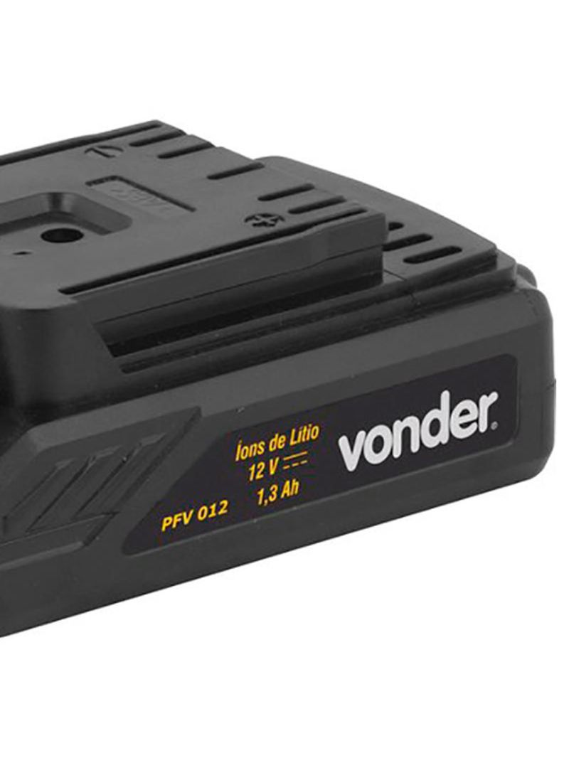 Bateria 12V Lítio para Parafusadeira Furadeira PFV 012 VONDER