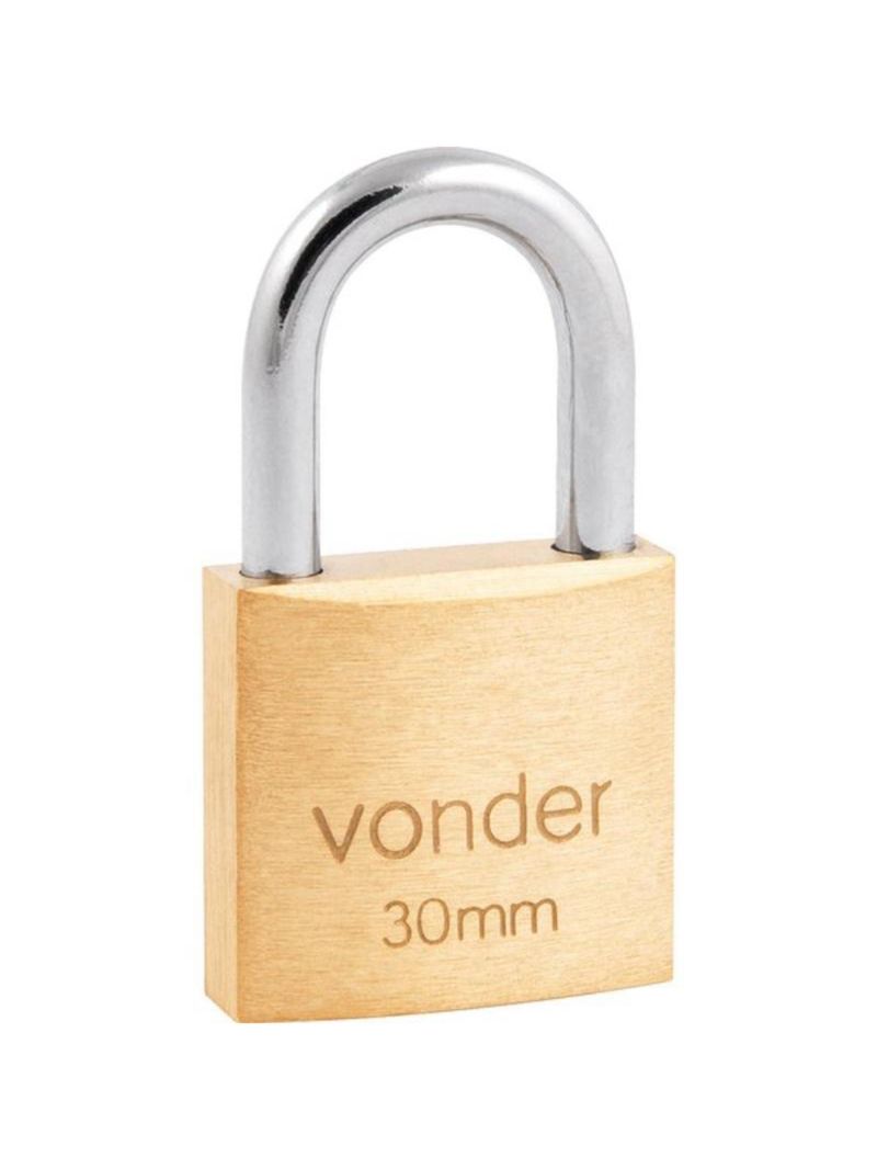 Cadeado de Latão 30 MM VONDER