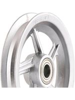 Aro de Alumínio 8 Pol com Rolamento para Pneus 3,25 ou 3,50 VONDER