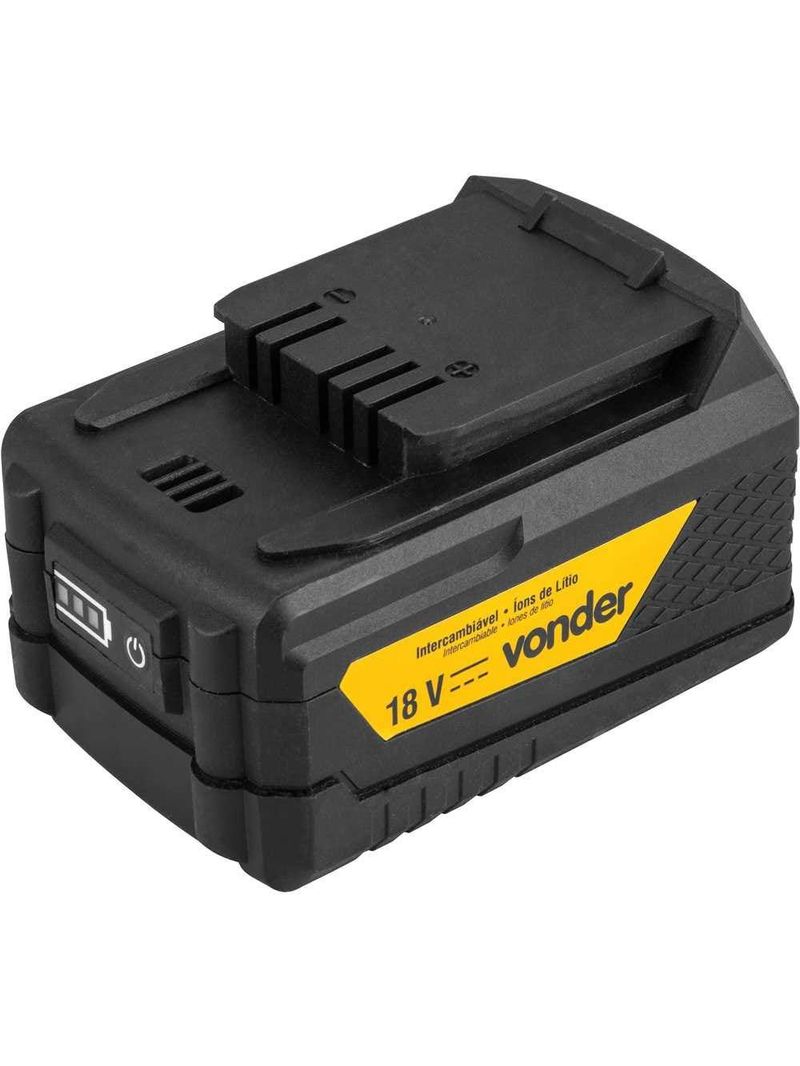 Bateria 18v Íons de Lítio Linha Intercambiável 4Ah 6004180400 VONDER