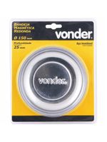 Bandeja Magnética Redonda Aço Inox 3599150025 VONDER