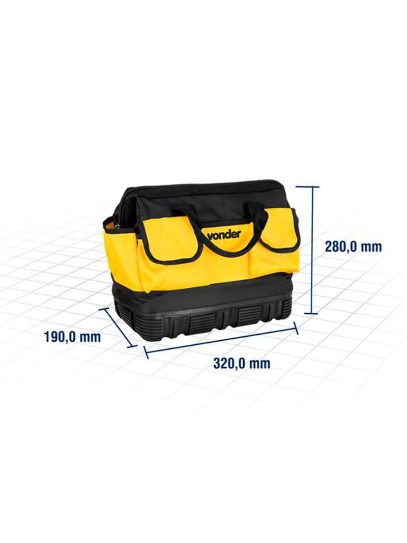 Bolsa em Lona para Ferramentas com Fundo Emborrachado BL-010 VONDER