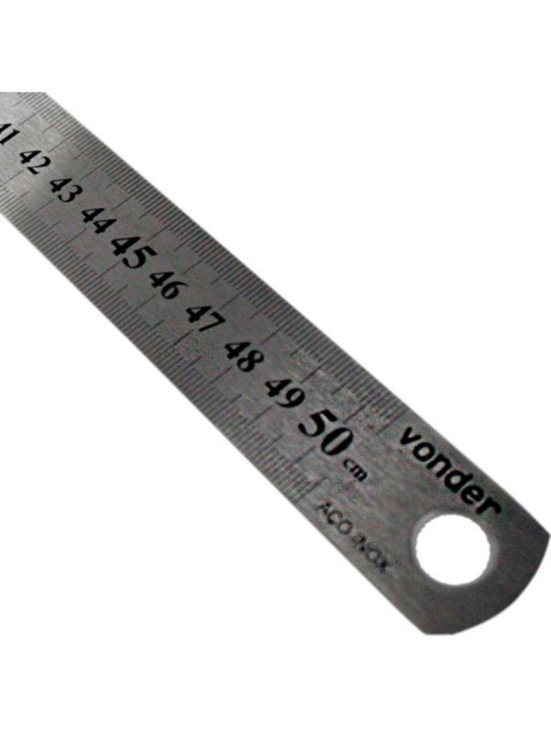 Régua Escala de Aço 500mm 3561210000 VONDER