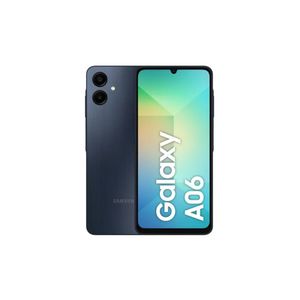 Smartphone Samsung Galaxy A06 128GB Azul Escuro 4GB RAM, Tela 6.7", Câm. Traseira 50+2MP, Frontal 8MP